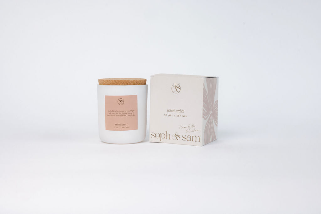 Velvet Ember - Cocoa Butter Cashmere Candle