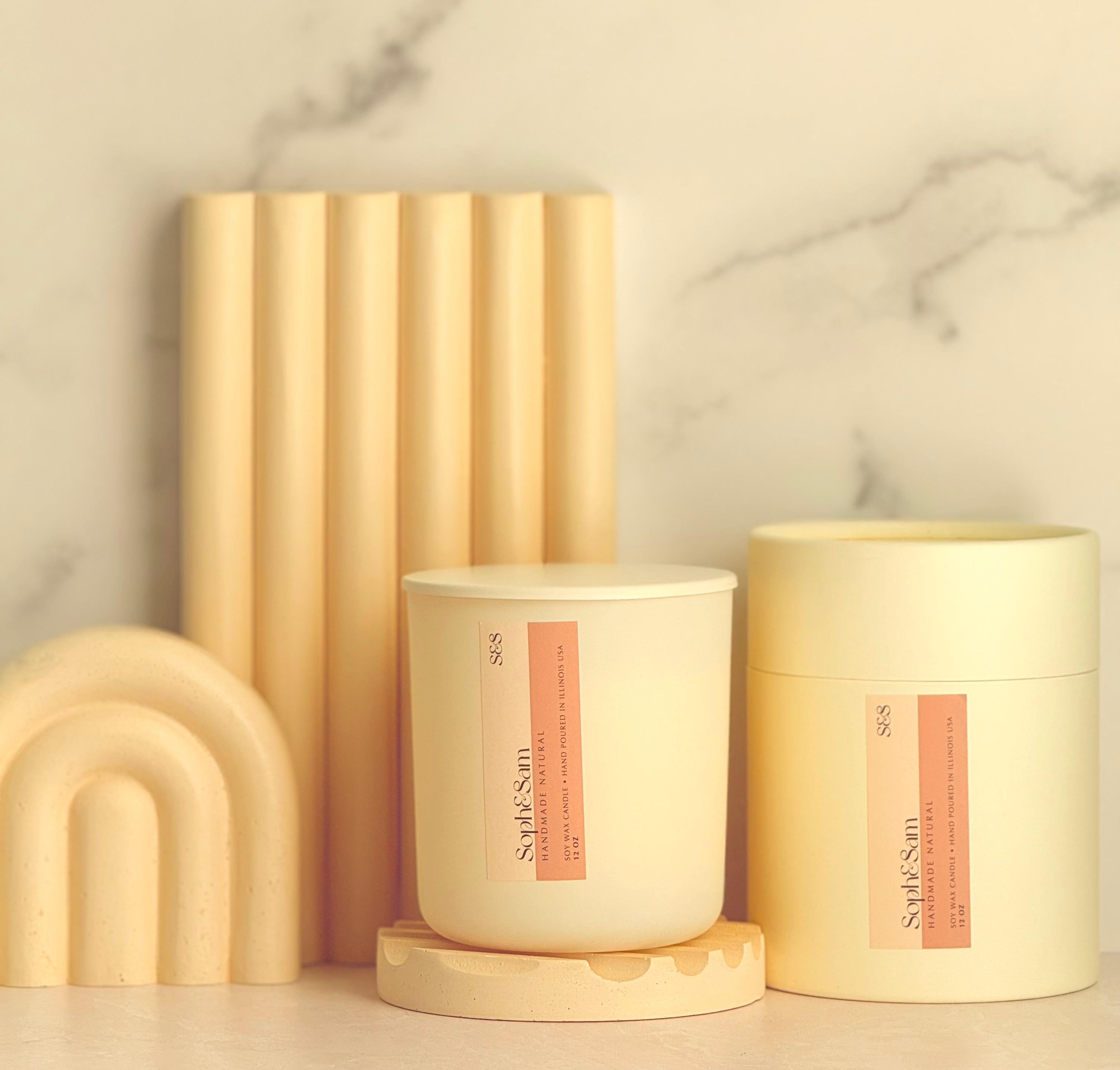 Aura Cashmere Soy Wax Candle