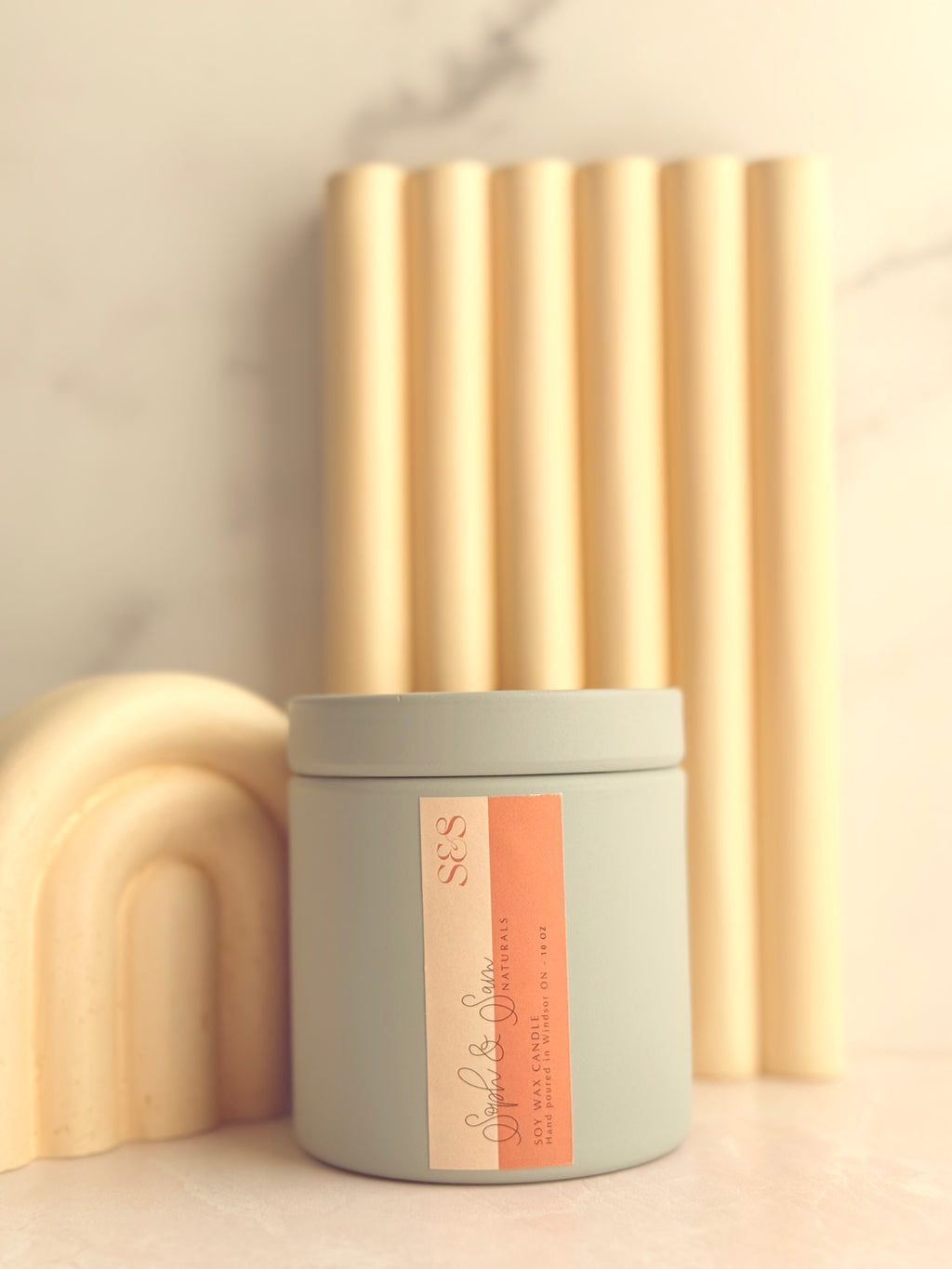 Fresh linen Soy Wax Candle