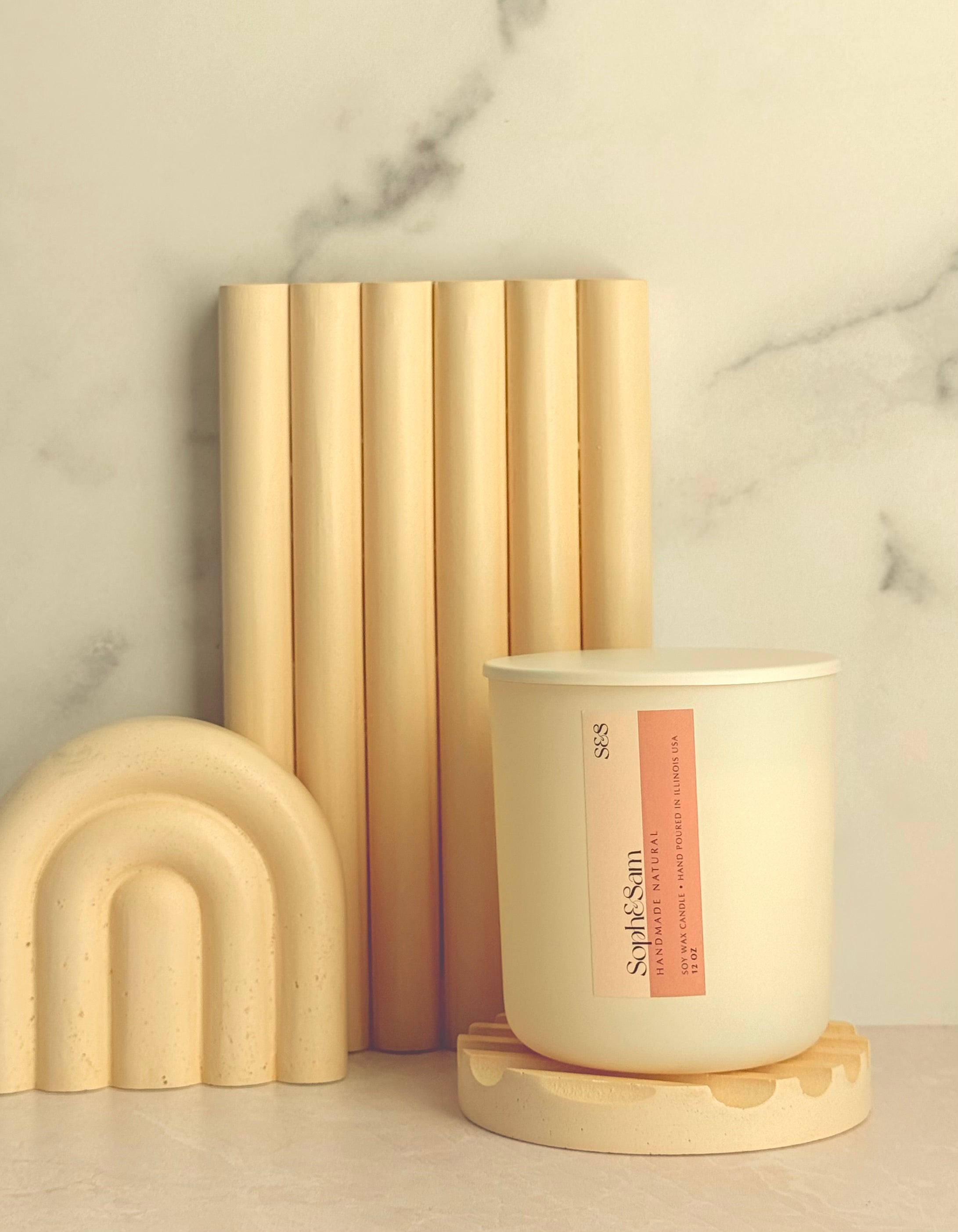 Aura Cashmere Soy Wax Candle