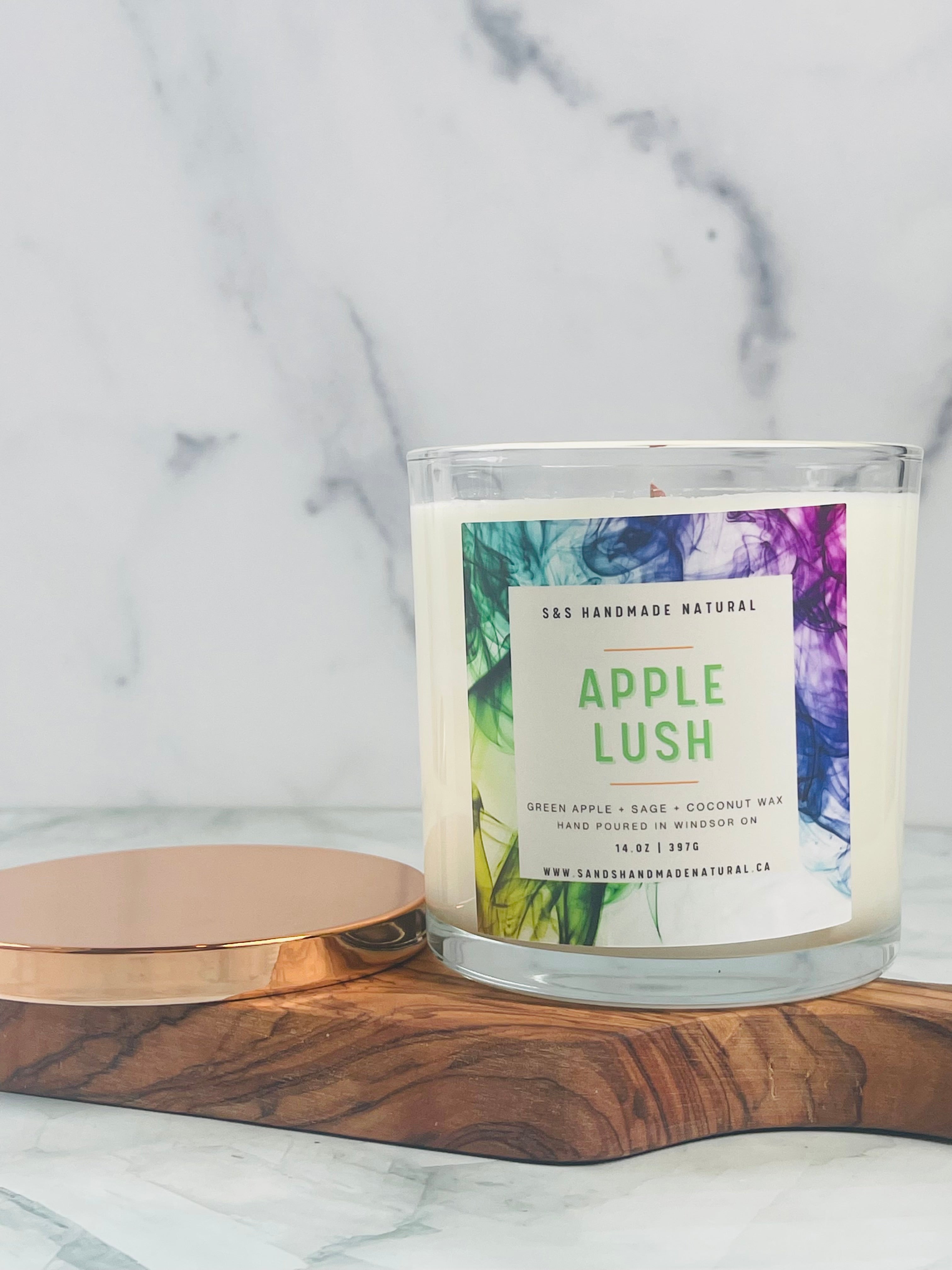 Apple Lush Coconut Wax Candlee