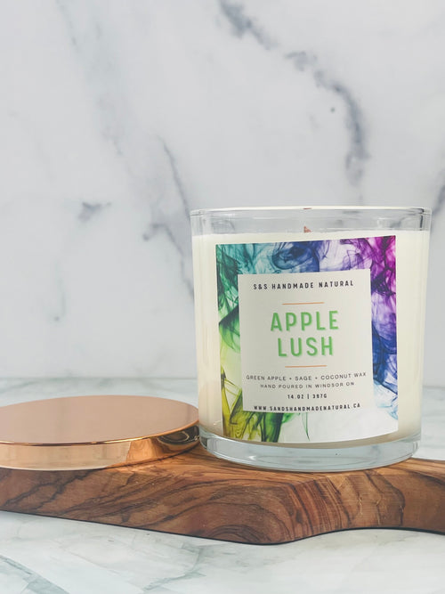 Apple Lush Coconut Wax Candlee