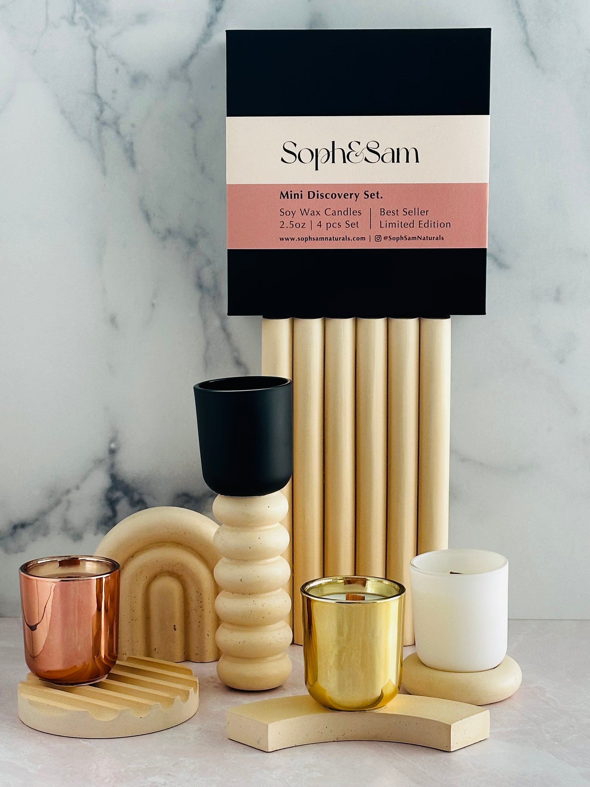 Mini Candles Discovery Box Set (Best sellers mini combo)