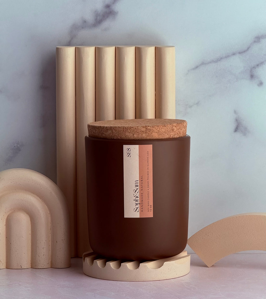 Gelato and Vanilla Coconut wax Candle