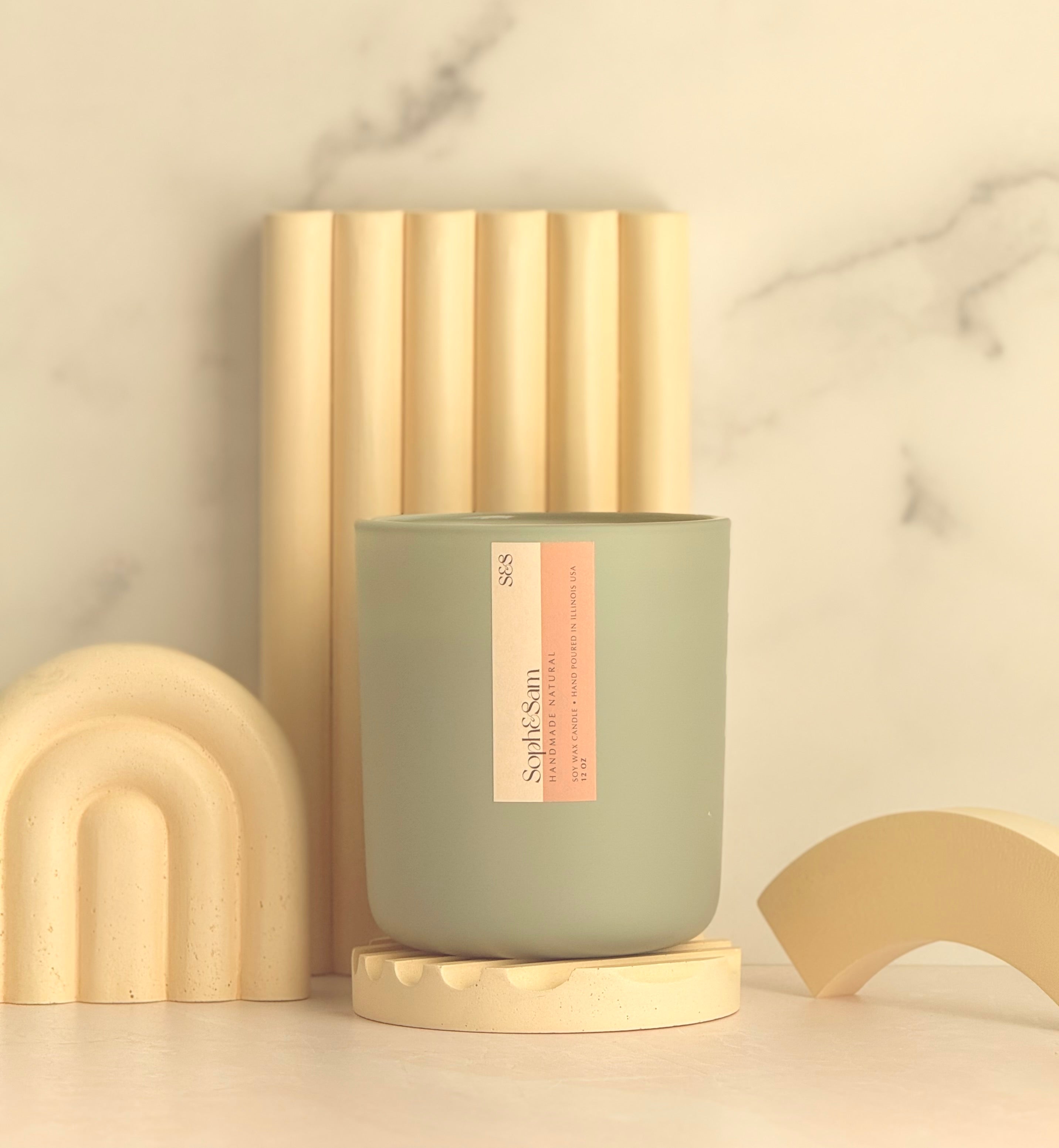 Lemongrass Coconut wax Candle