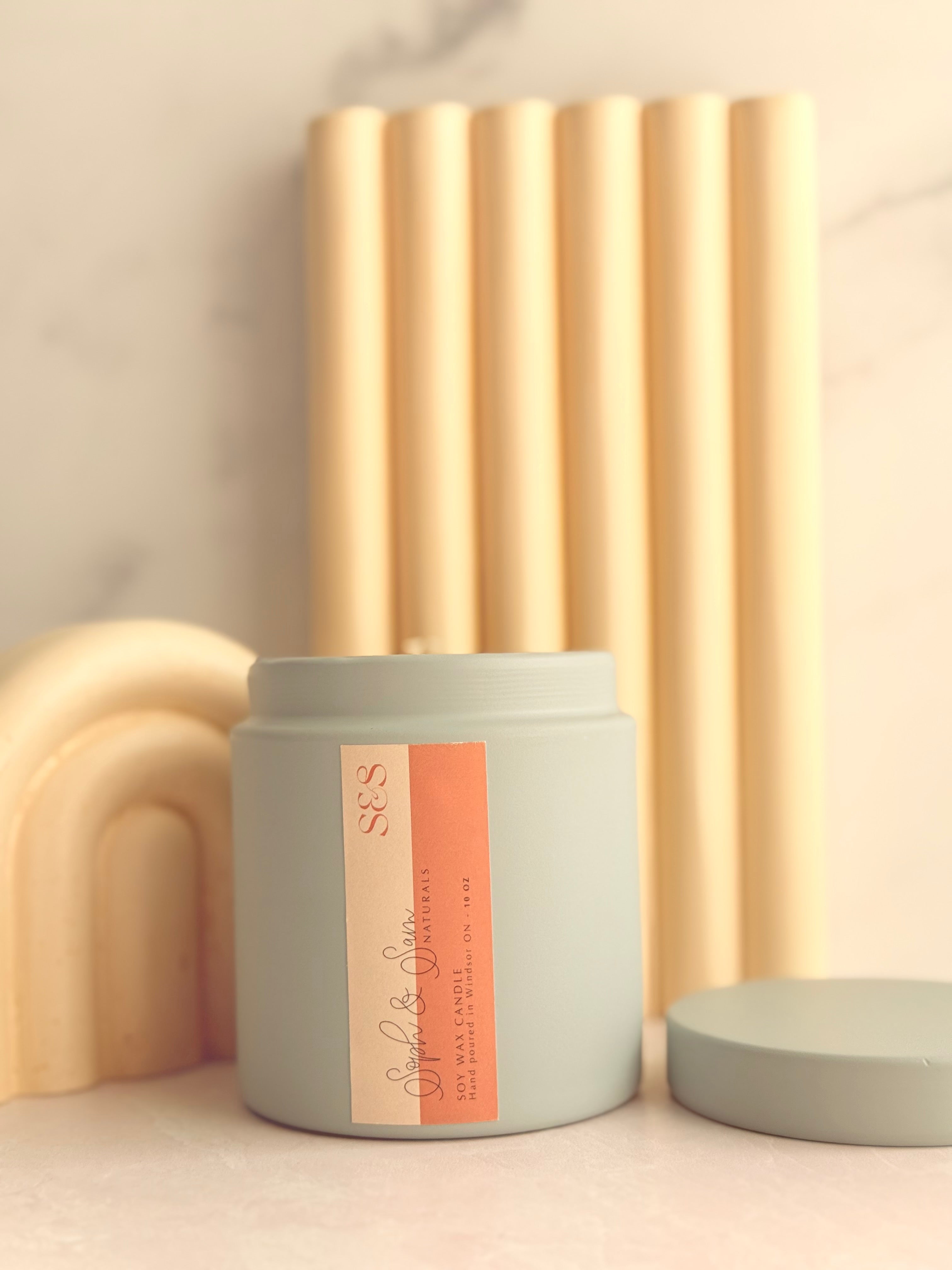 Fresh linen Soy Wax Candle