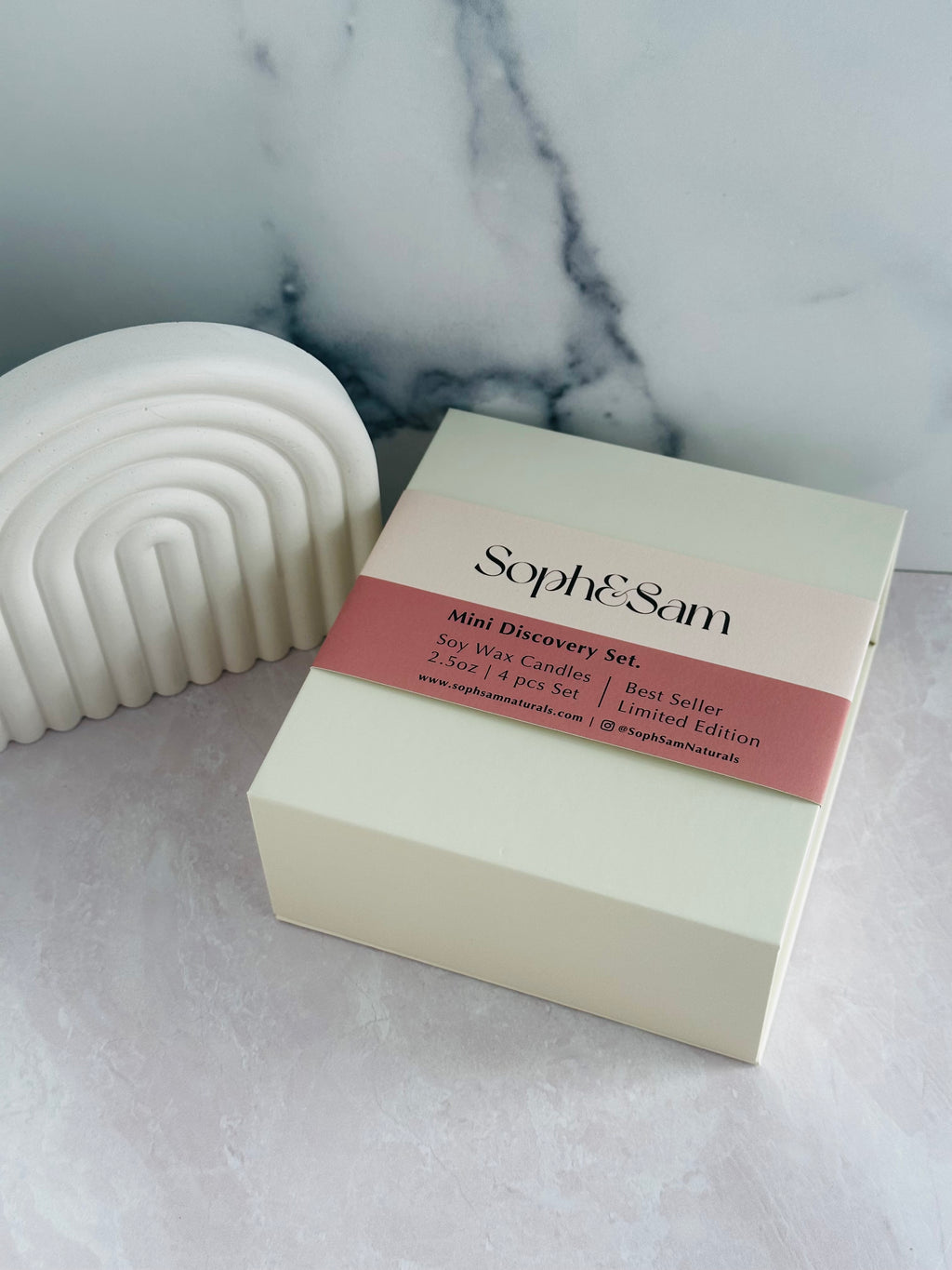 “Blossom” 4 Mini Candles Discovery Gift Box Set