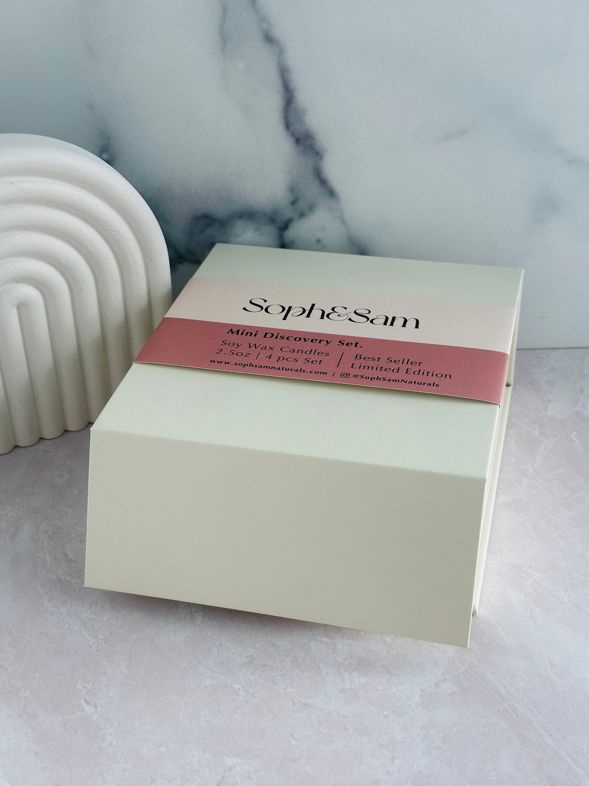 “Blossom” 4 Mini Candles Discovery Gift Box Set
