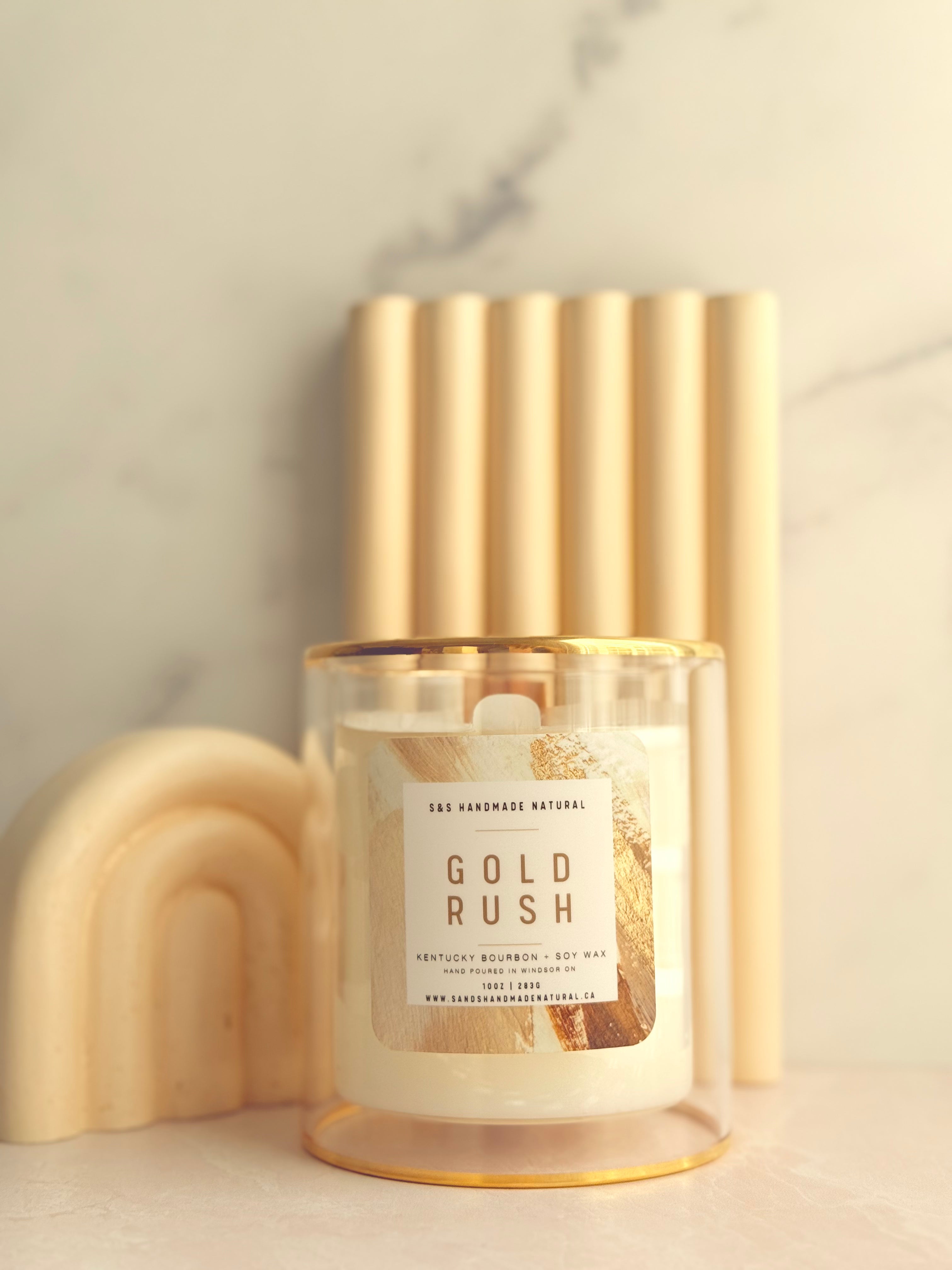 Gold Rush Soy Wax Candle