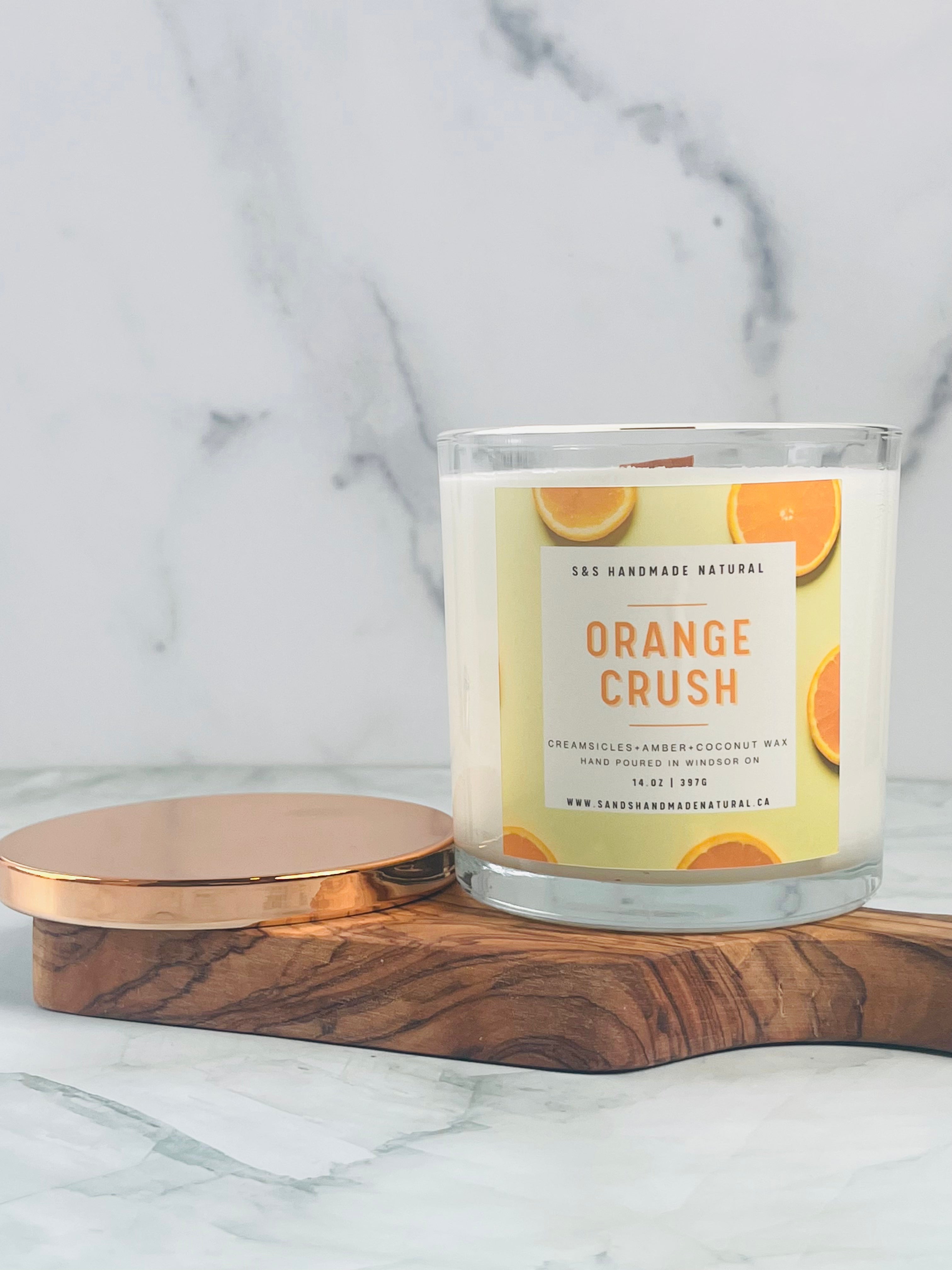 Orange Crush Coconut Wax Candle